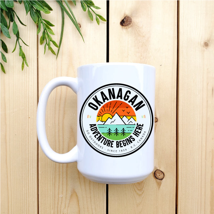 Ceramic Mug - Coffee Okanagan Adventure Mug Republic West