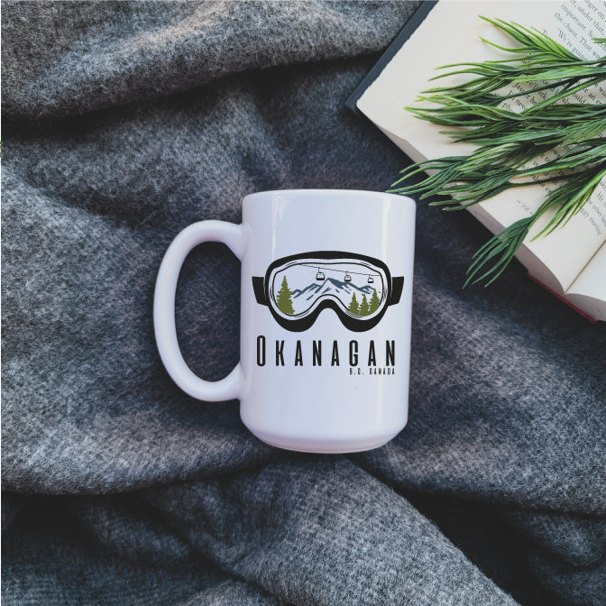 Ceramic Mug - Coffee Okanagan Goggles Mug Republic West