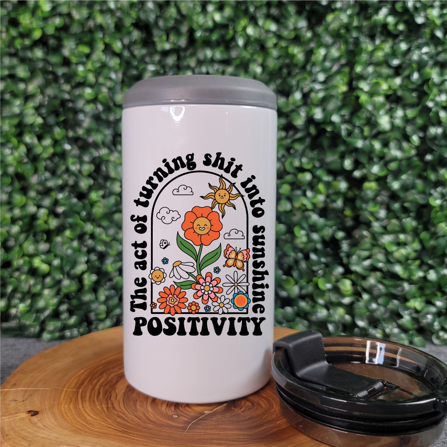 Positivity Can Cooler Tumbler