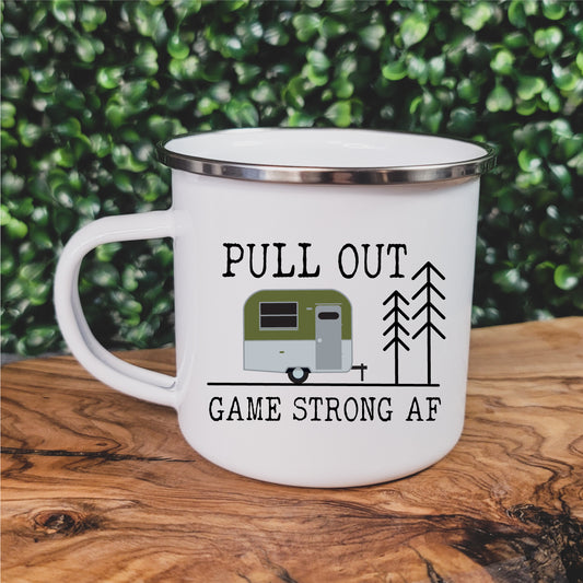 Pull Out Game Strong AF Camp Mug - Republic West