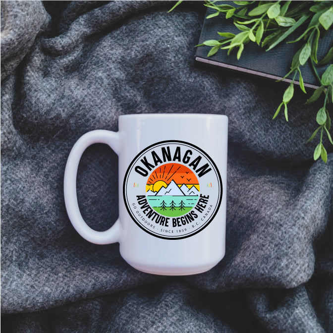 Ceramic Mug - Coffee Okanagan Adventure Mug Republic West