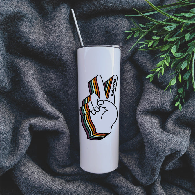 Coffee - Cold - Hot - Straw - Travel Mug Peace (Kelowna) 