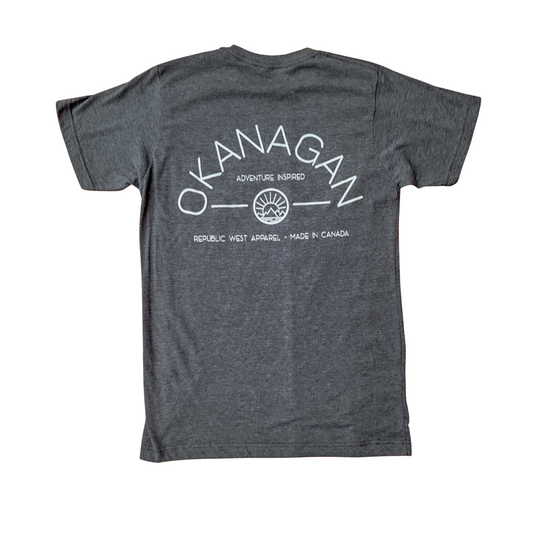 tshirt Okanagan Classic T-Shirt - Charcoal Republic West
