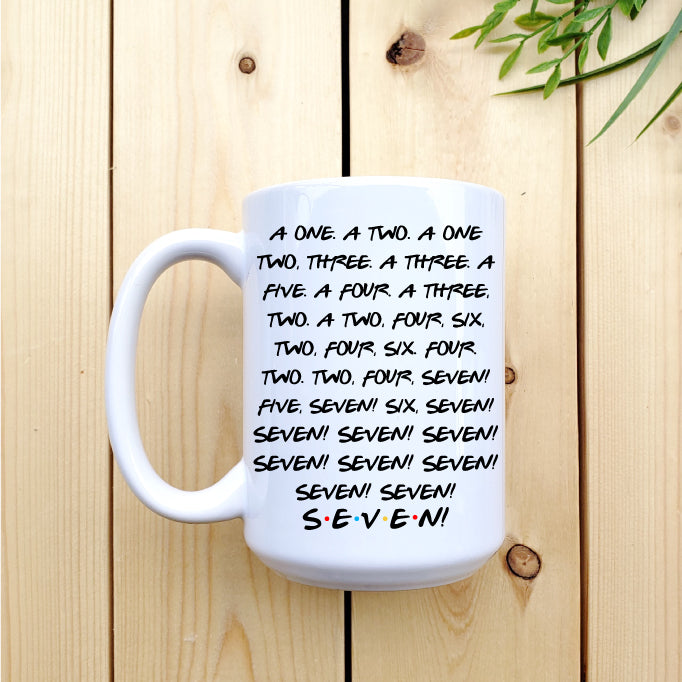Ceramic Mug - Coffee Seven... Seven... Seven... Republic 