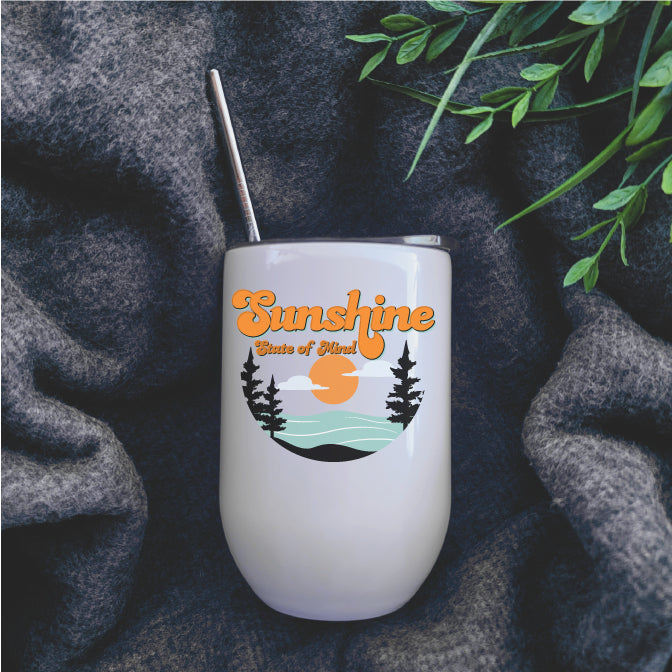 Sunshine State of Mind Wine Tumbler Republic West