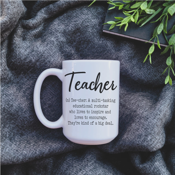 Ceramic Mug - Coffee Teacher Definition Mug Republic West